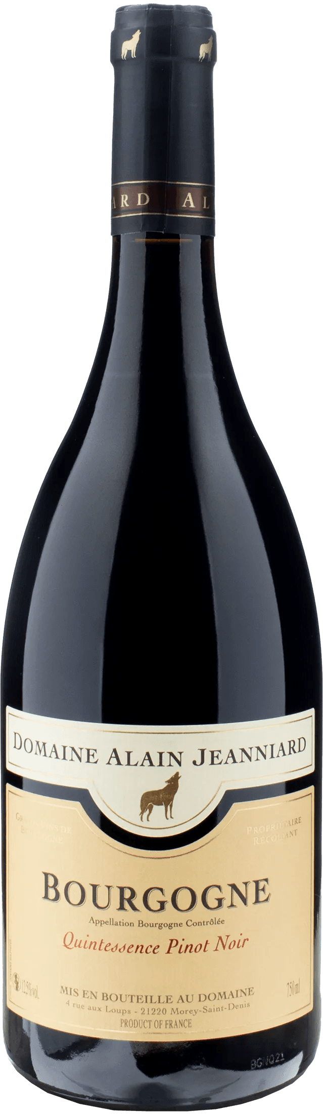 Alain Jeanniard Quintessence Pinot Nero 2021