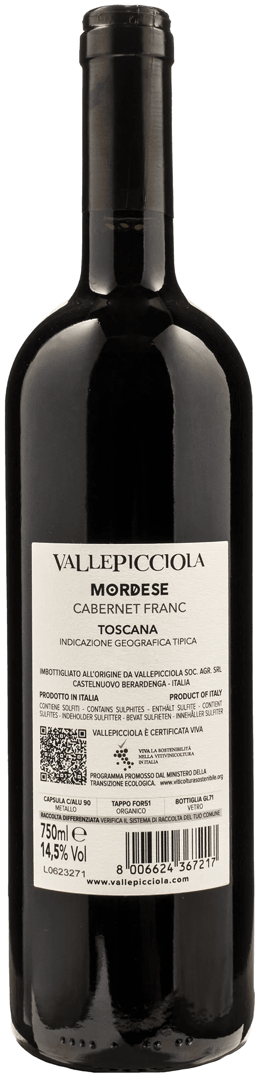 Vallepicciola Mordese Cabernet Franc 2021
