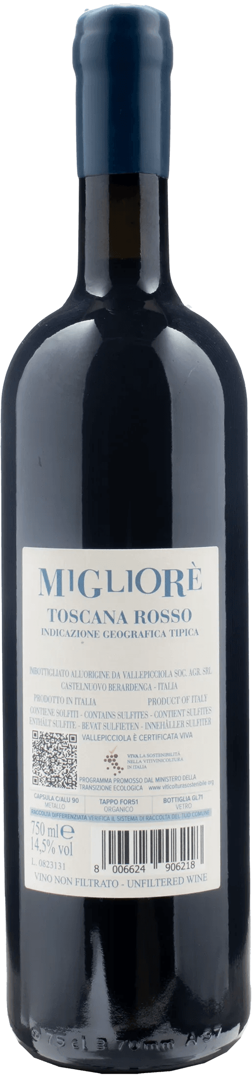 Vallepicciola Toscana Rosso Migliore 2020