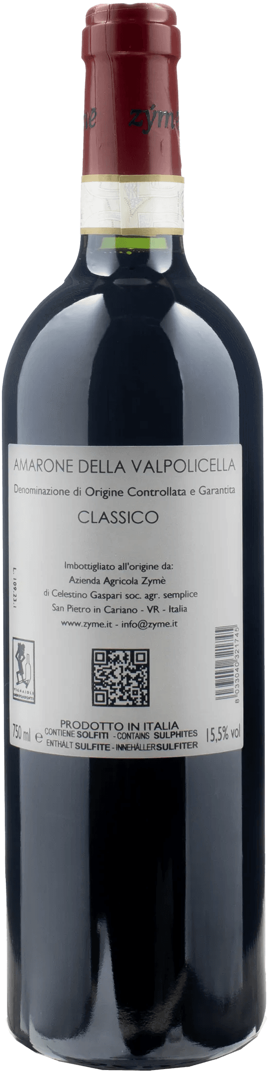 Zyme Amarone della Valpolicella Classico 2018