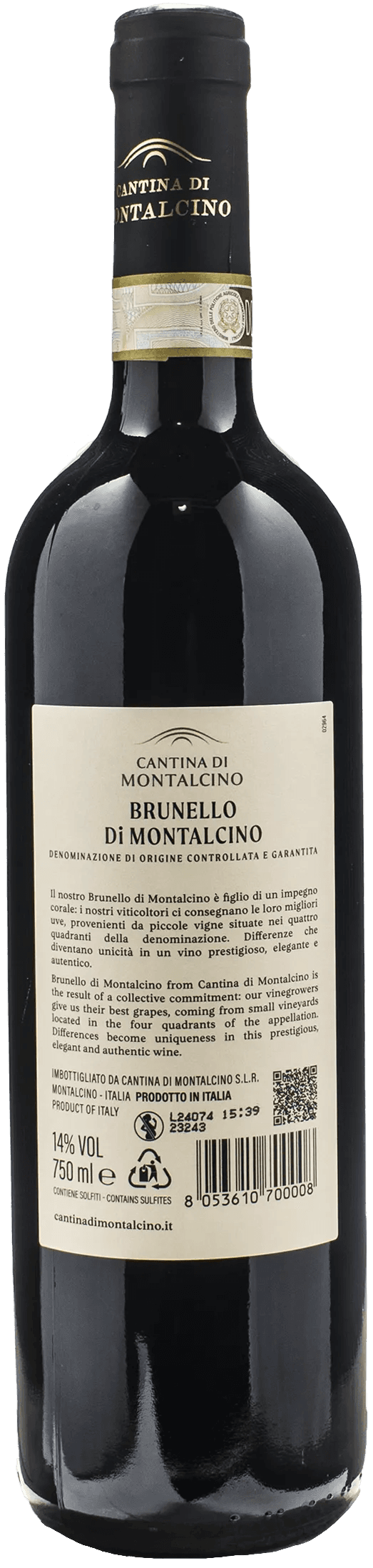 Cantina di Montalcino Brunello Montalcino 2019