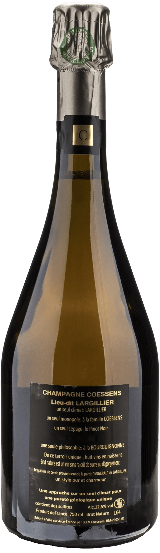 Coessens Champagne Largillier Brut Nature