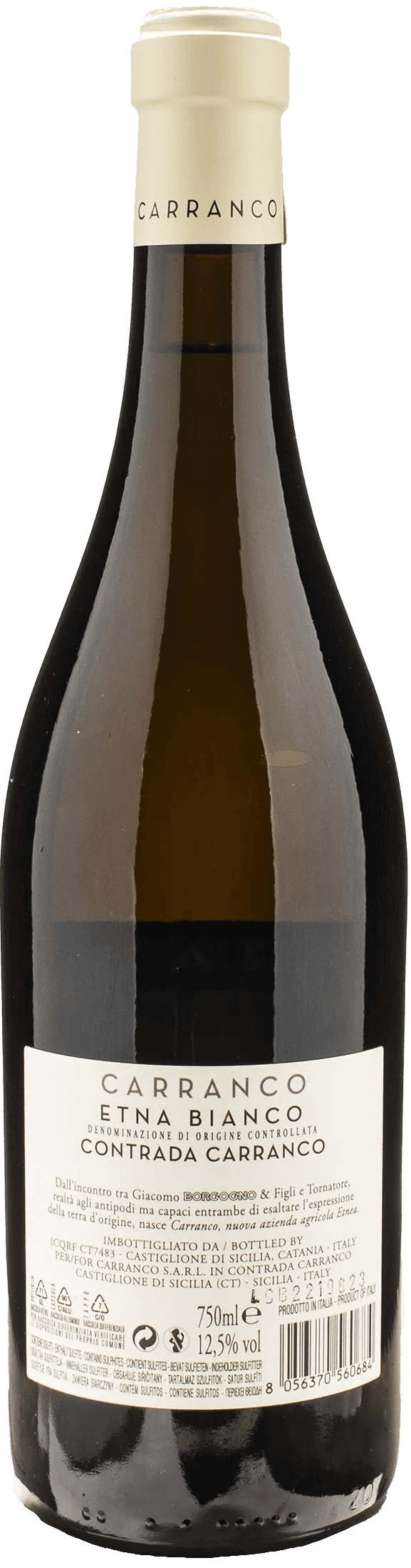Carranco Etna Bianco Contrada Carranco 2022