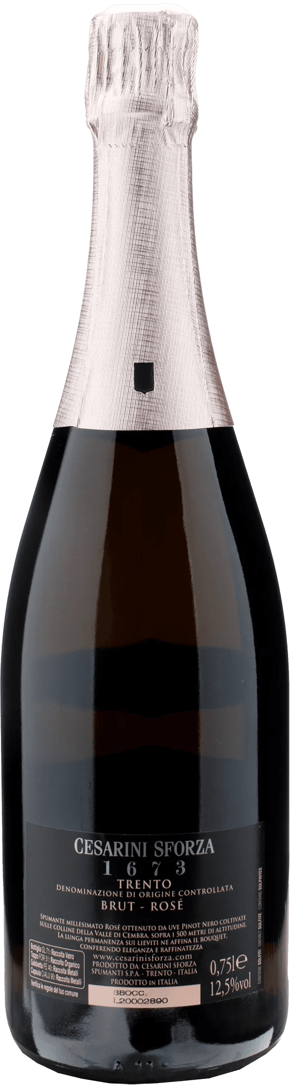 Cesarini Sforza 1673 Trento Brut Rosè 2016
