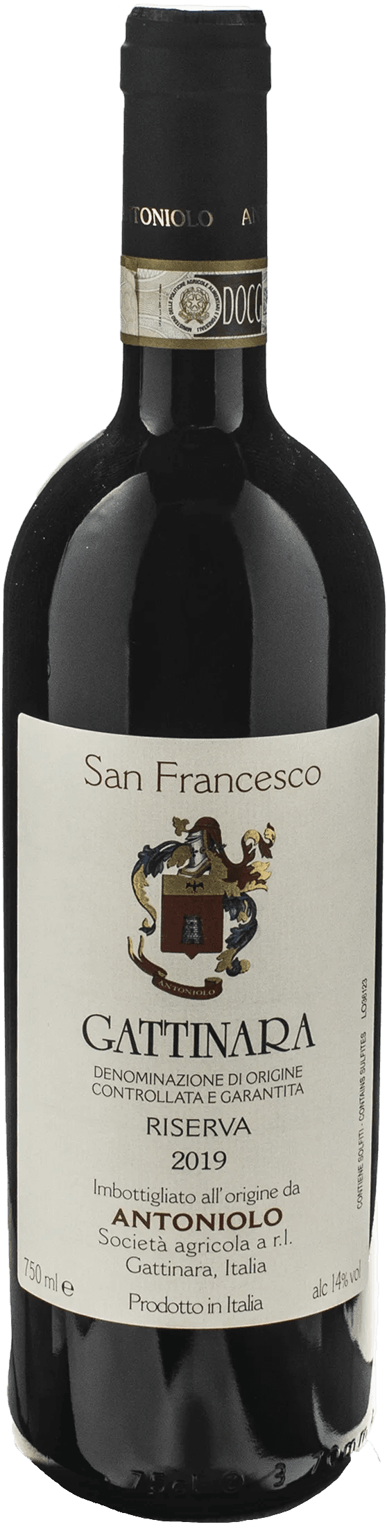 Antoniolo Gattinara San Francesco Riserva 2019