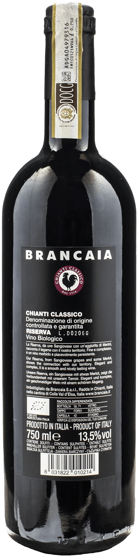 Brancaia Chianti Classico Riserva 2021