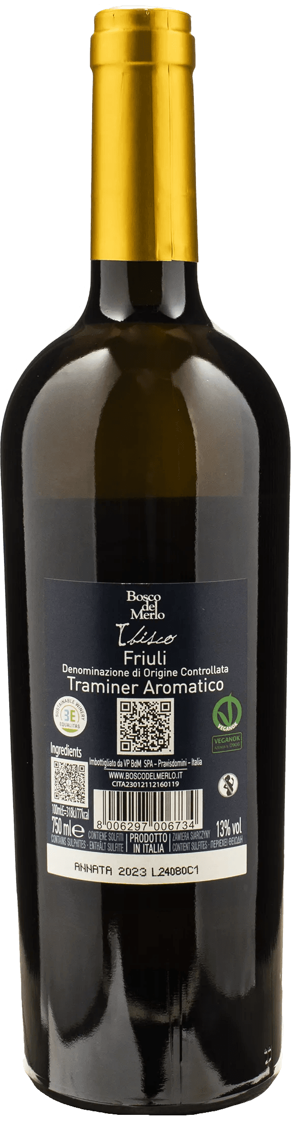 Bosco del Merlo Traminer Aromatico Ibisco 2023