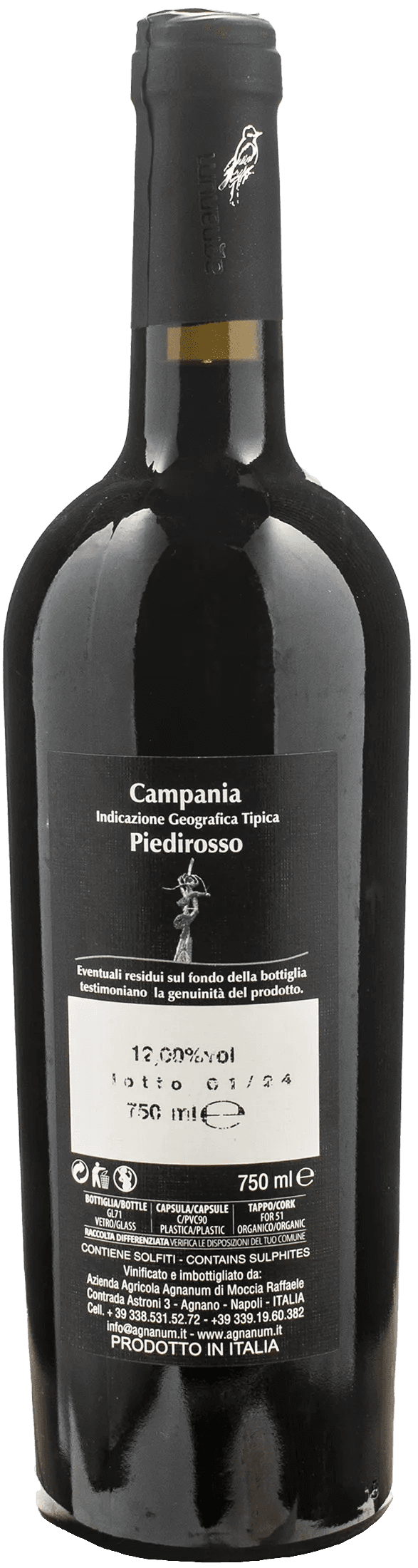 Agnanum Piedirosso Sabbia Vulcanica