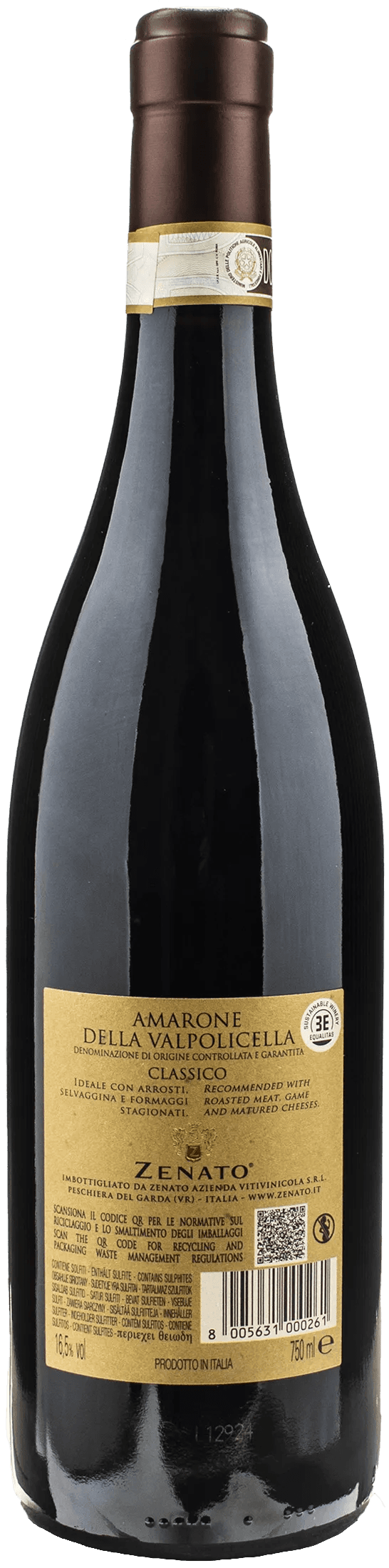 Zenato Amarone della Valpolicella Classico 2019