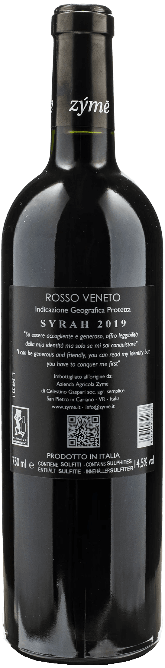 Zyme Syrah 2019