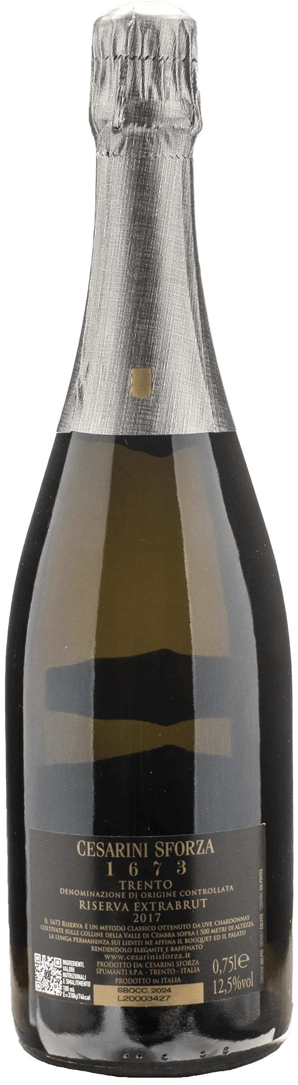 Cesarini Sforza 1673 Trento Extra Brut Riserva 2017
