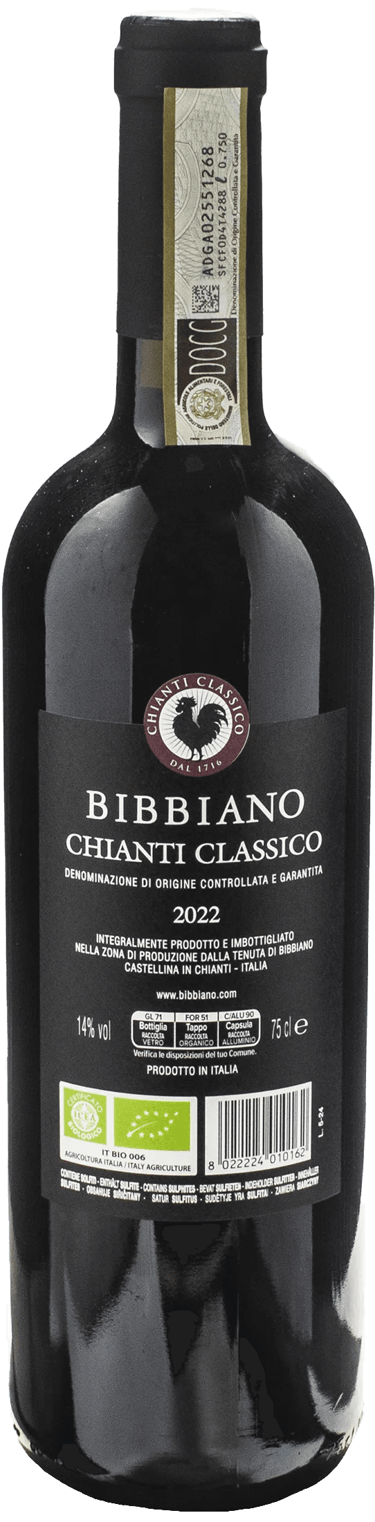Bibbiano Chianti Classico 2022