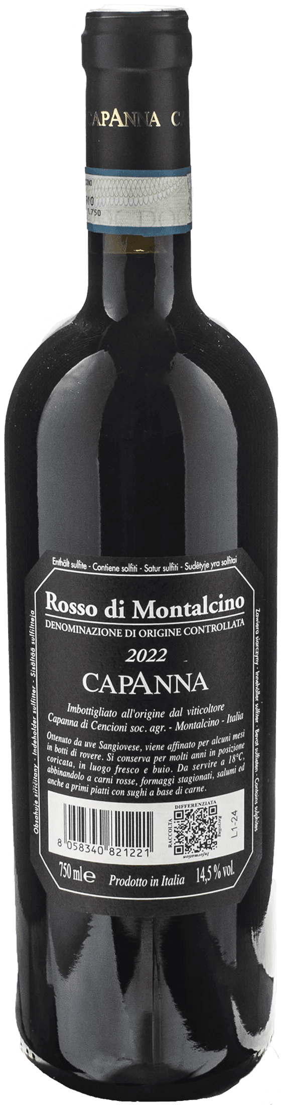 Capanna Rosso di Montalcino 2022
