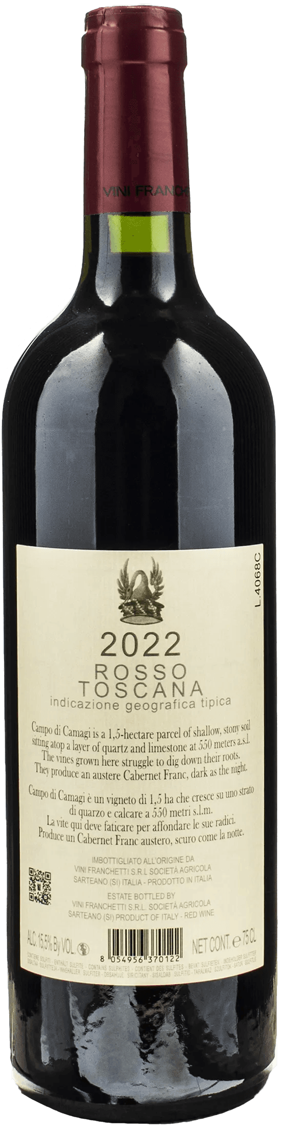 Tenuta di Trinoro Campo di Camagi 2022