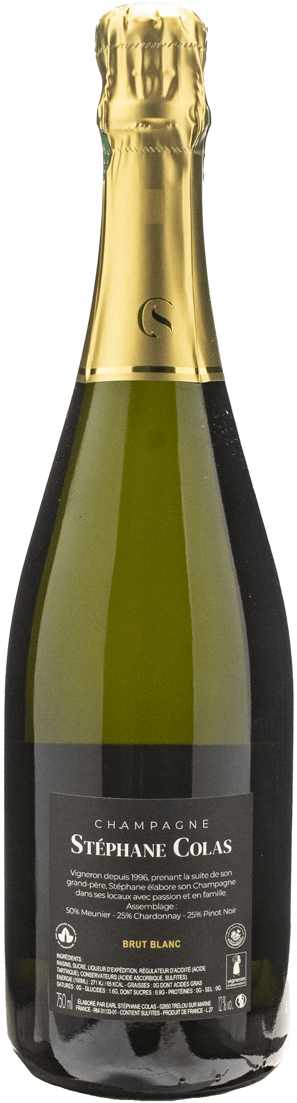 Stephane Colas Champagne Brut