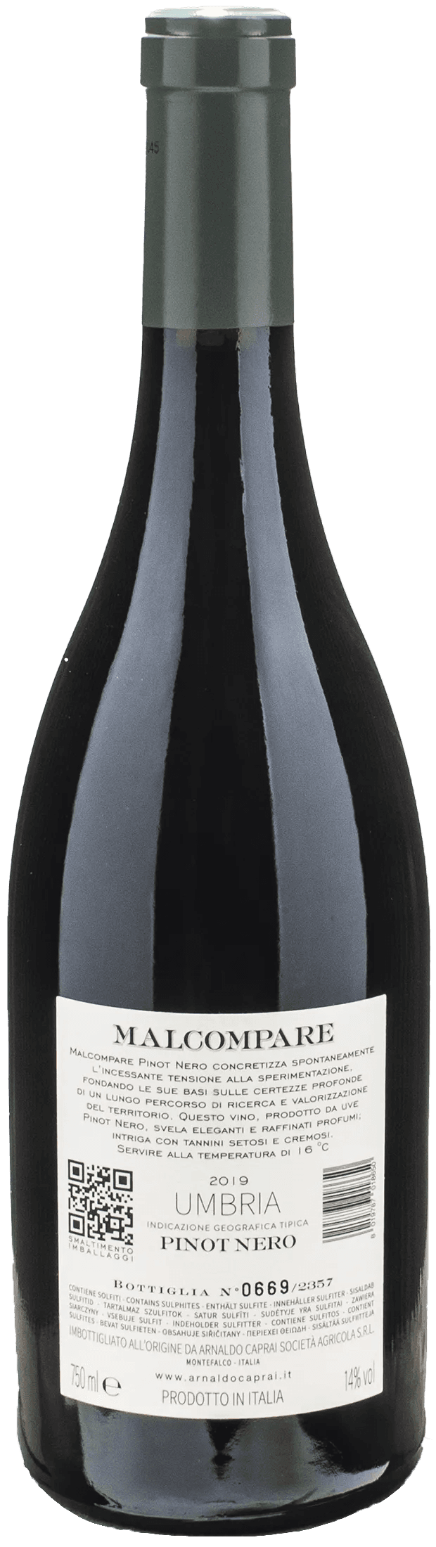 Arnaldo Caprai Malcompare Pinot Nero 2019