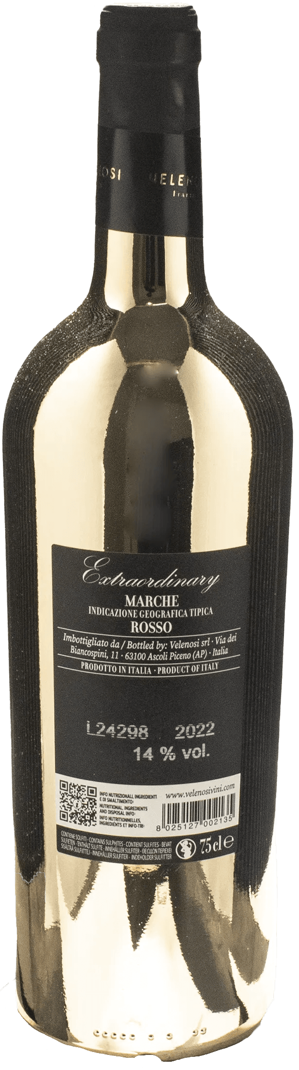 Velenosi Marche Rosso Extraordinary 2022