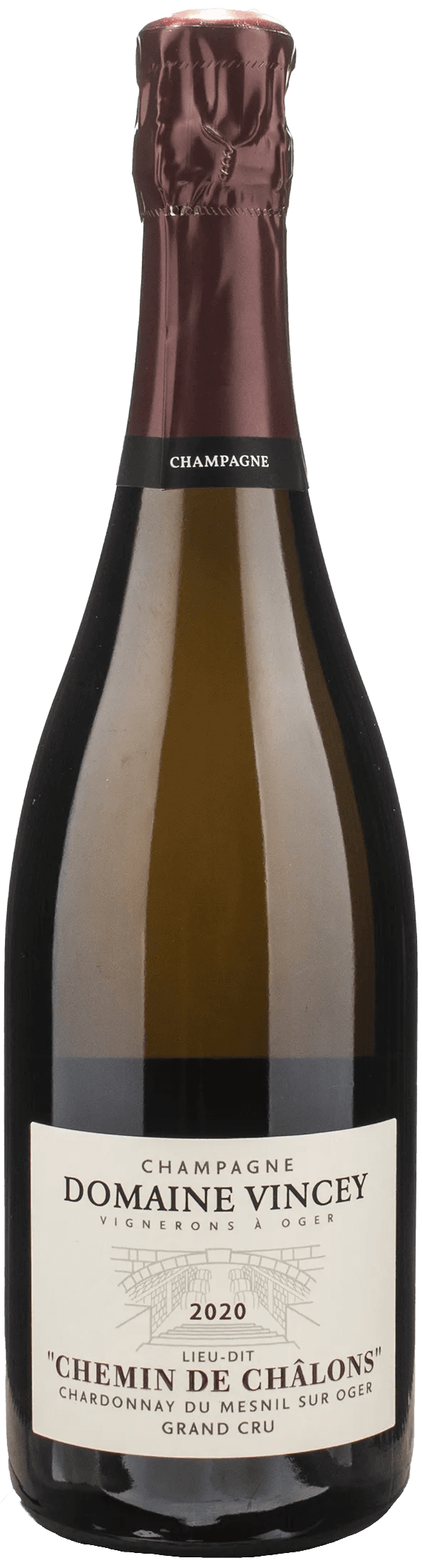Vincey Champagne Grand Cru Chemin de Chalons 2020