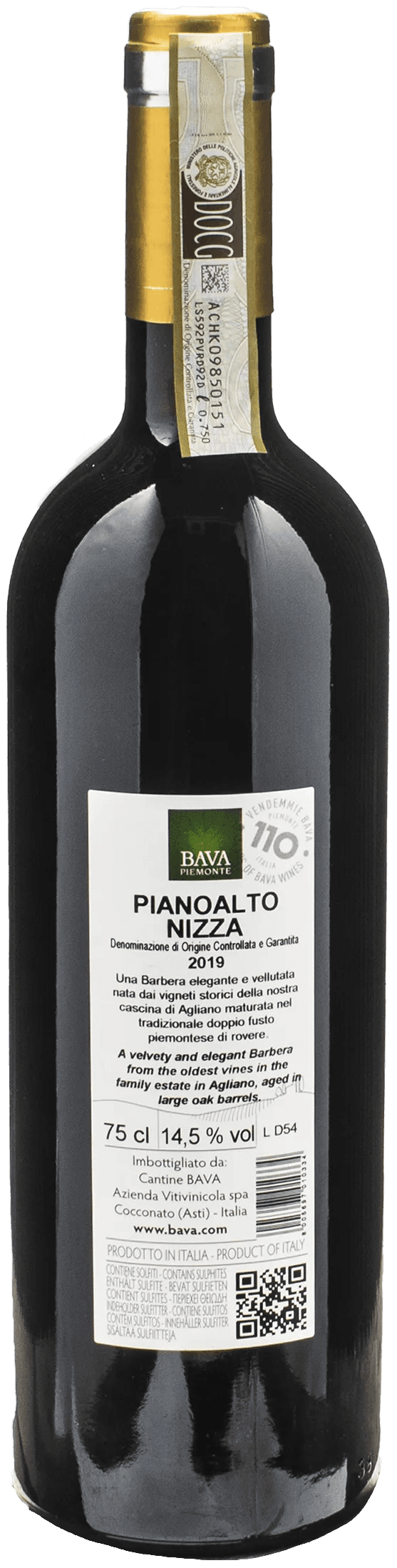 Bava Nizza Piano Alto 2019