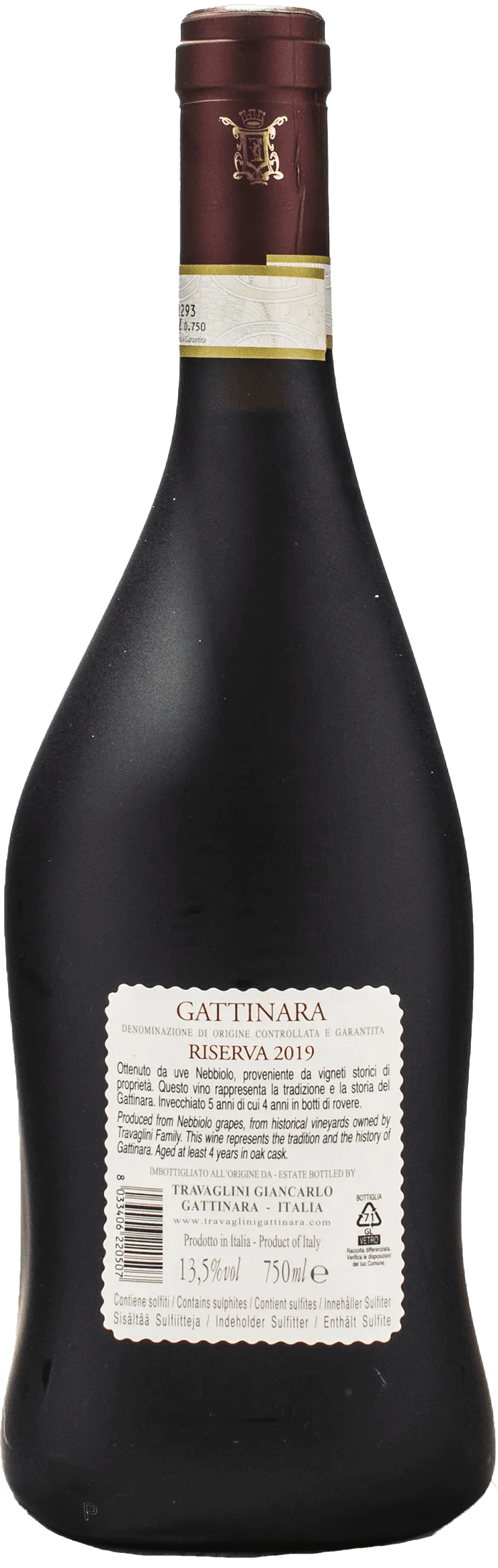 Travaglini Gattinara Riserva 2019
