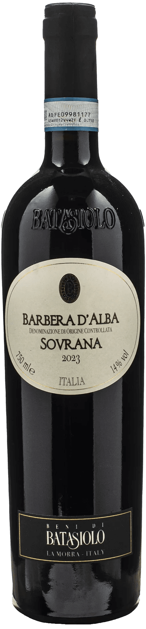 Batasiolo Barbera d'Alba Sovrana 2023
