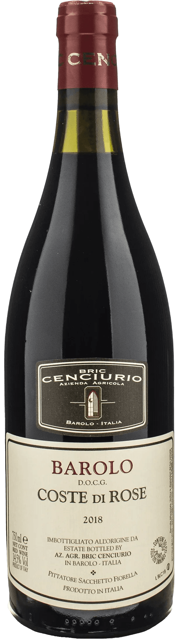 Bric Cencurio Barolo Coste di Rose 2018