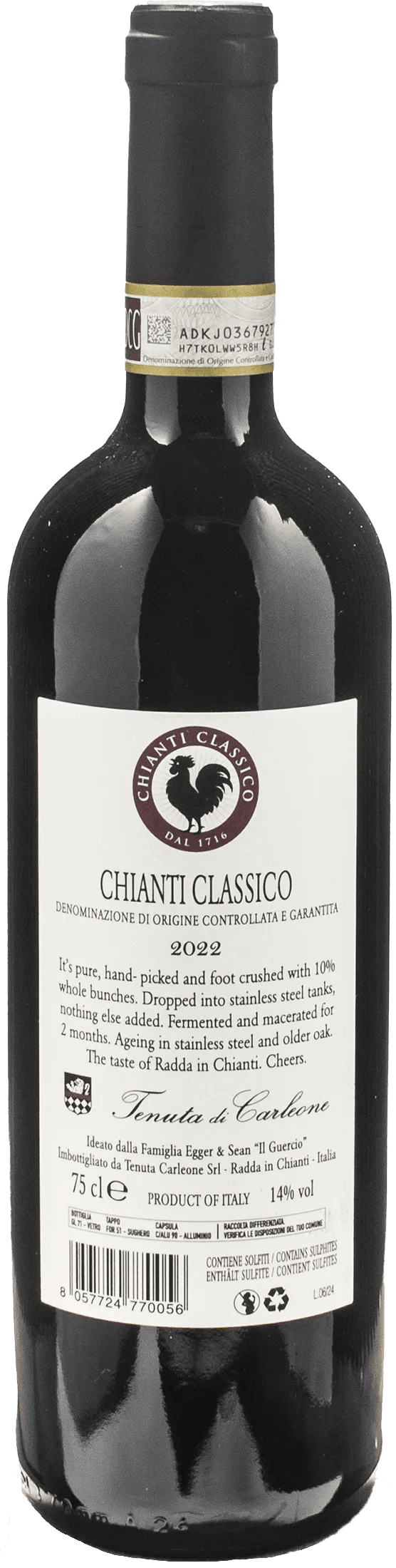 Tenuta di Carleone Chianti Classico 2022