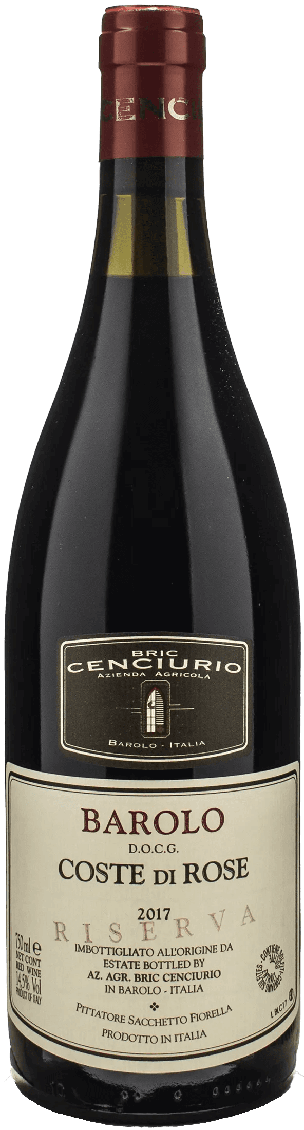 Bric Cencurio Barolo Coste di Rose Riserva 2017