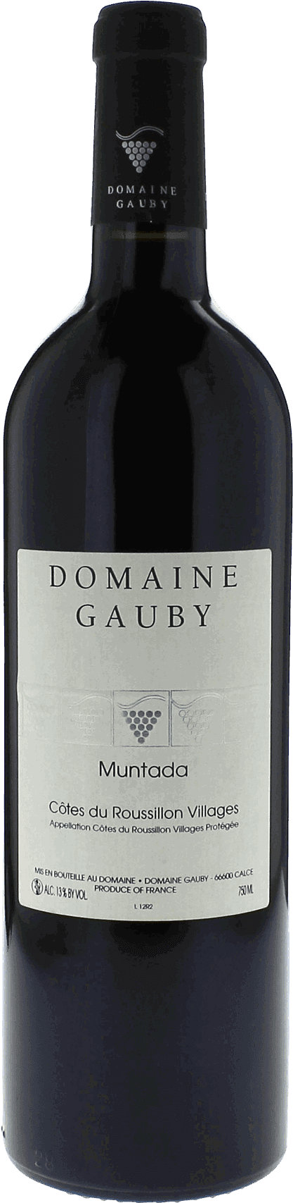 Gauby Muntada Rouge Igp Côtes Catalanes Rouge, 2020