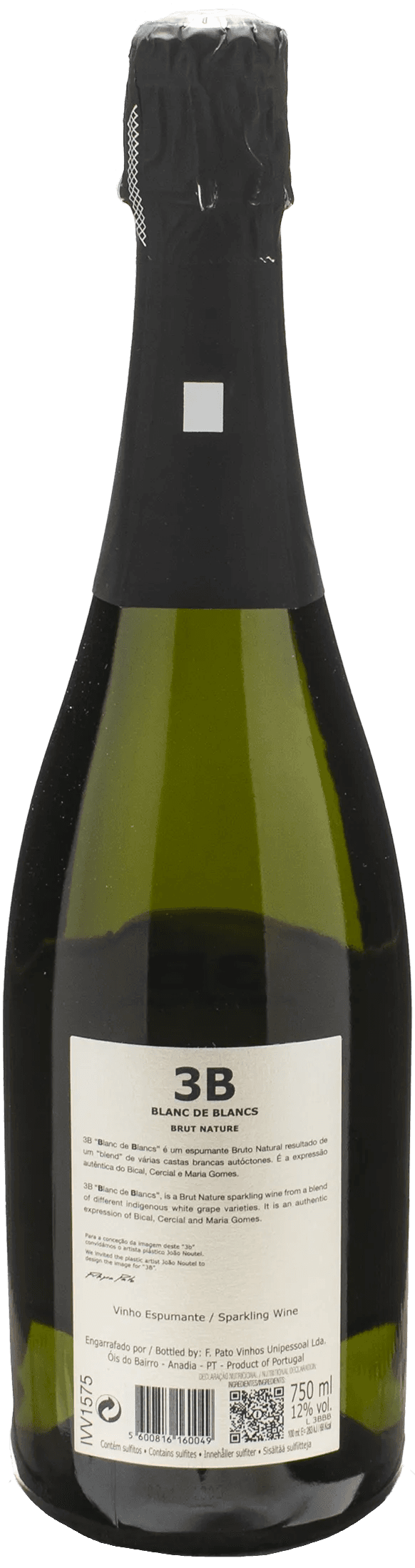 Filipa Pato 3B Blanc de Blancs Brut Nature