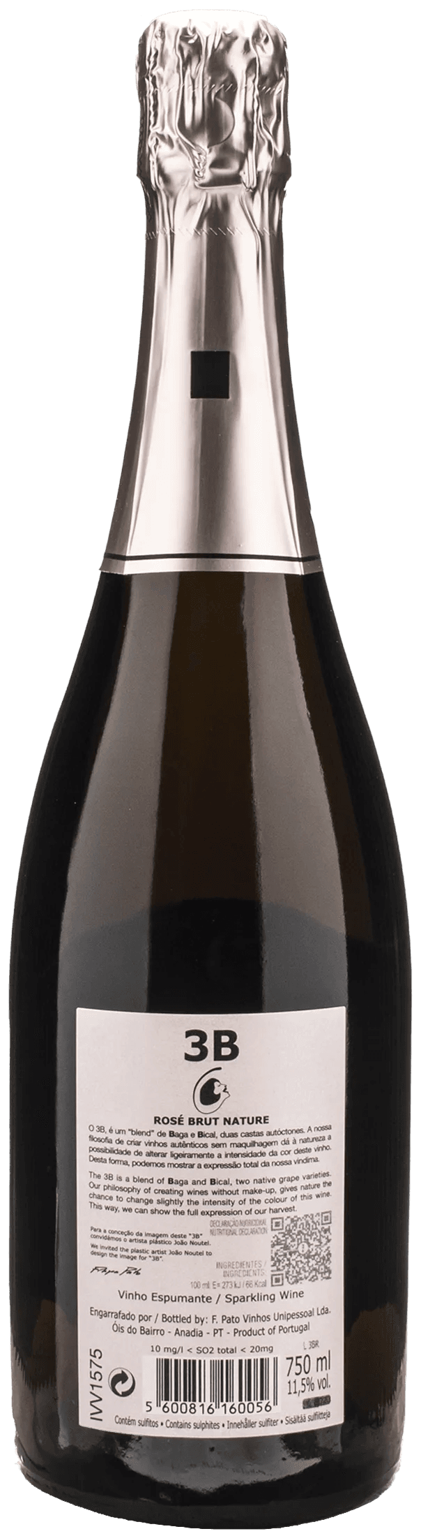 Filipa Pato 3B Rosè Brut Nature