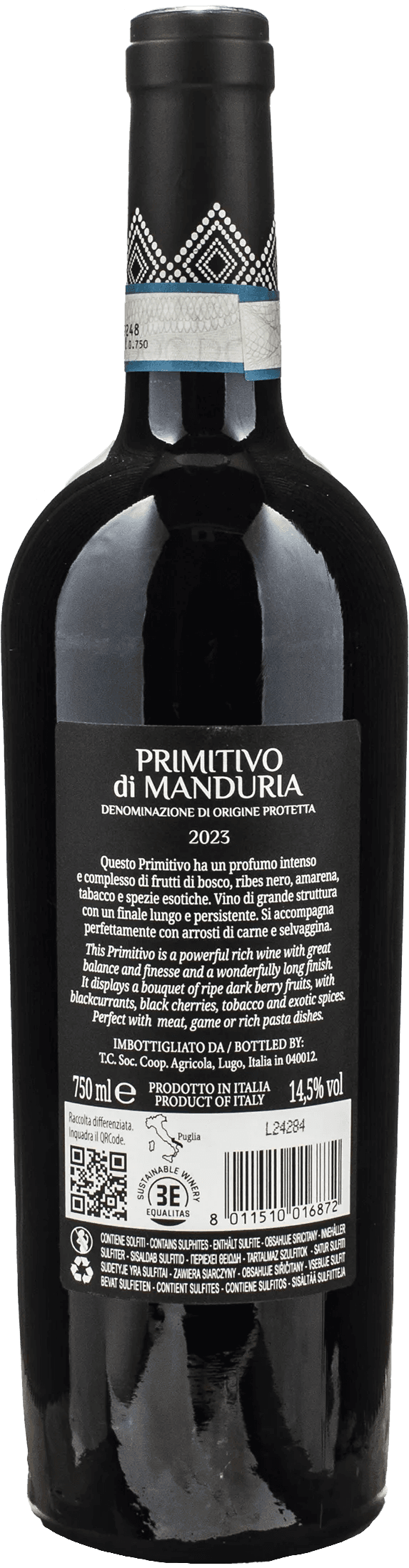 Poggio Maru Primitivo di Manduria 2023