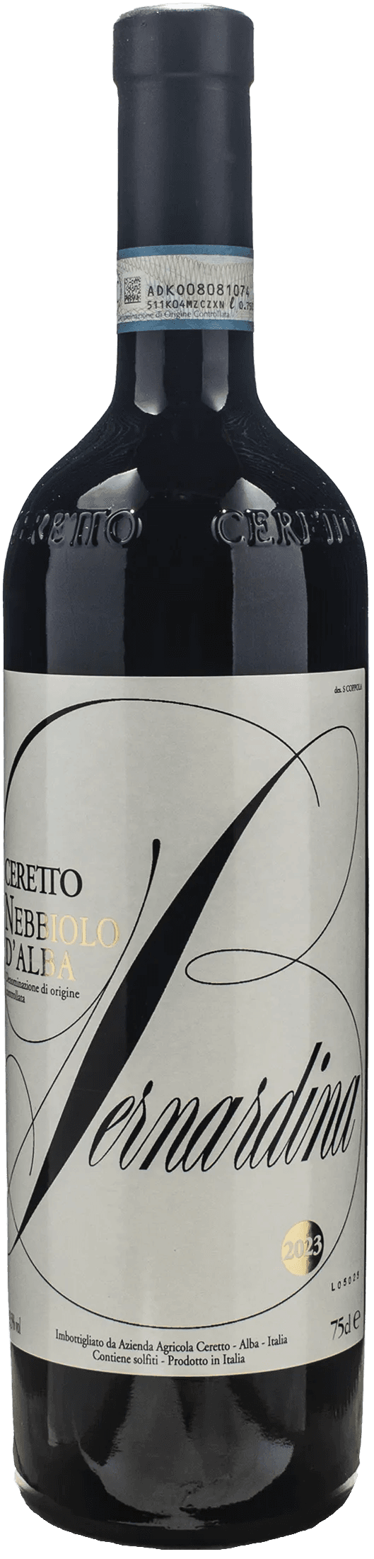 Ceretto Nebbiolo d'Alba Bernardina 2023