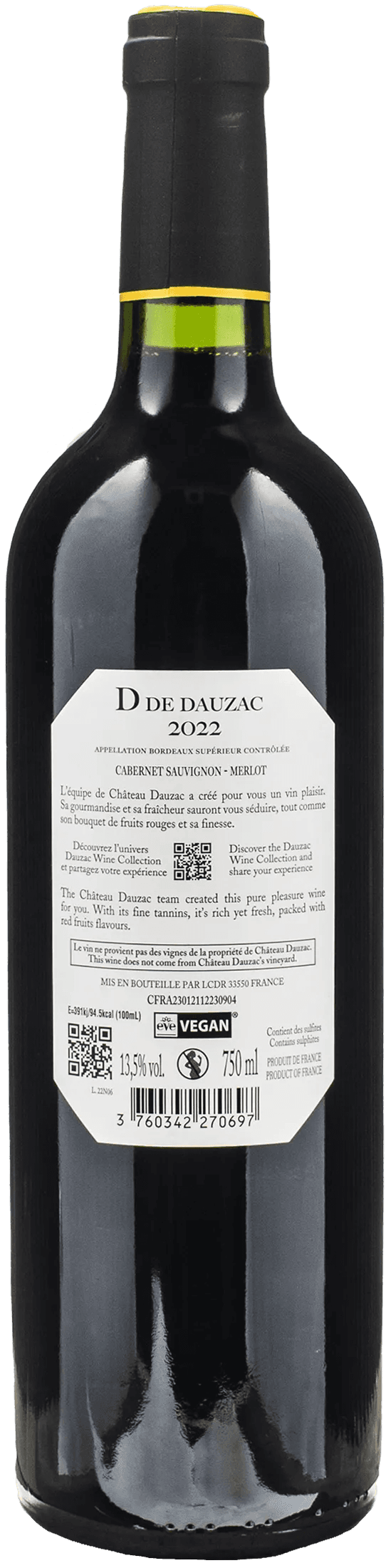 Chateau Dauzac D de Dauzac 2022