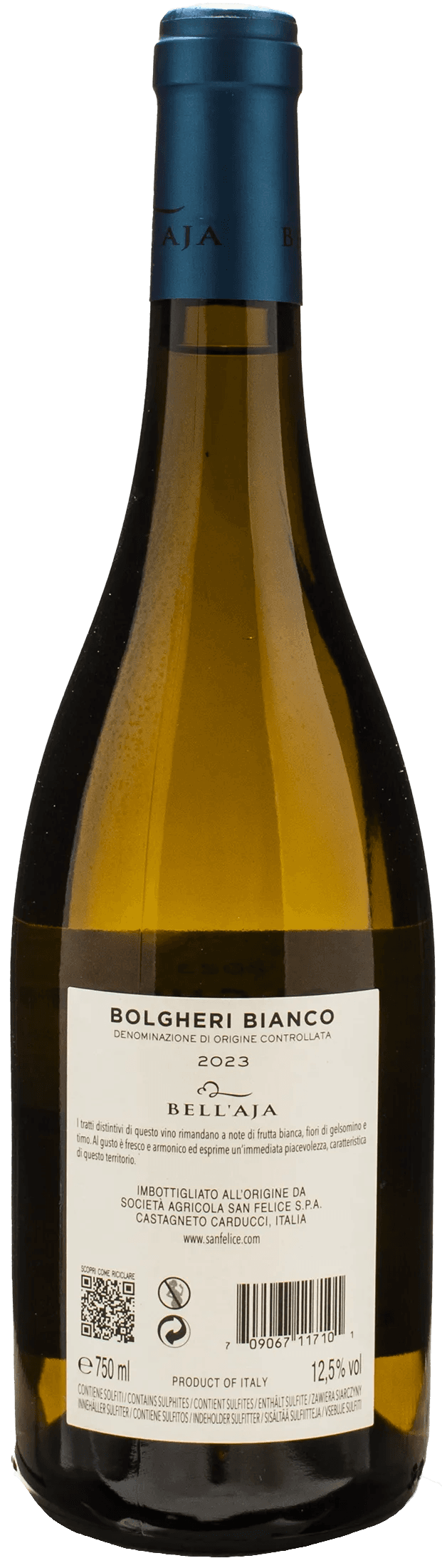 Bell'Aja Bolgheri Bianco 2023