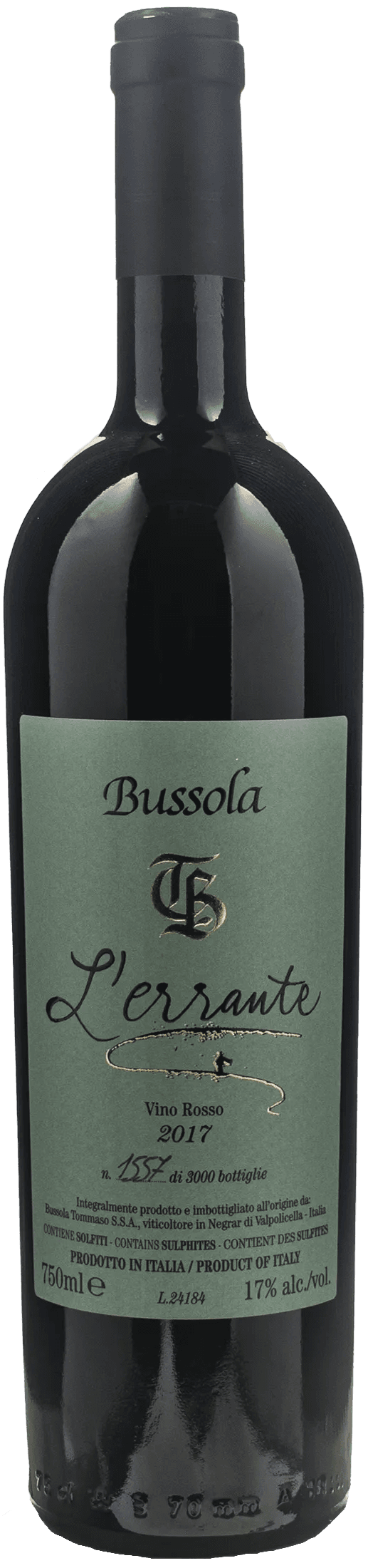 Tommaso Bussola L'Errante Rosso 2017