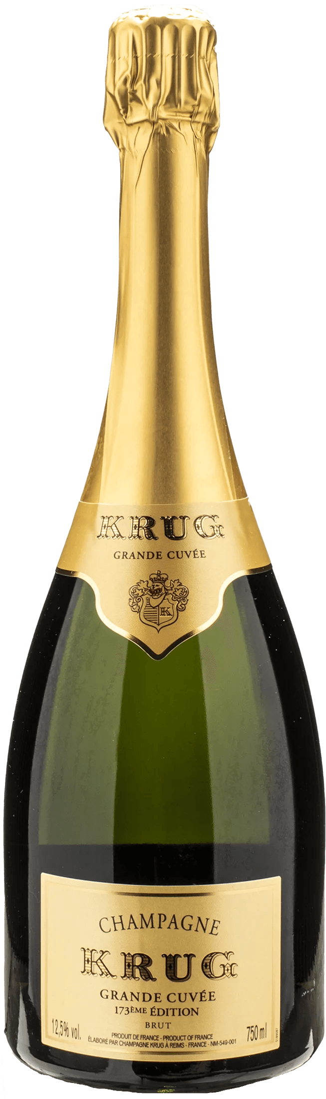 Krug Champagne Grande Cuvee Brut Edition 173eme