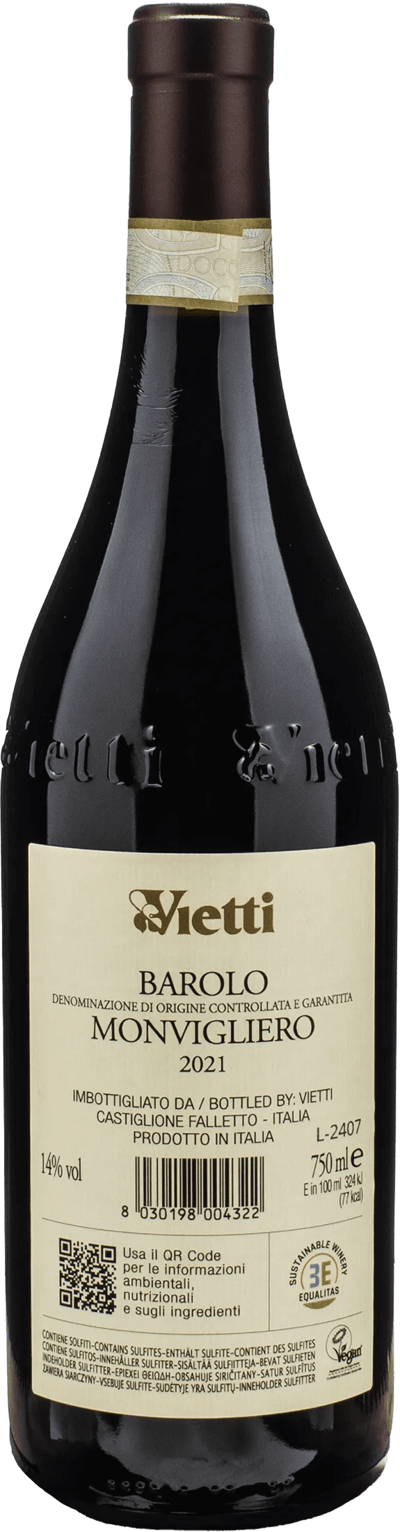 Vietti Barolo Monvigliero 2021