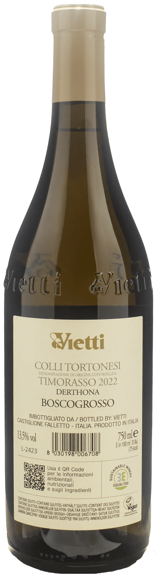 Vietti Derthona Timorasso Boscogrosso 2022