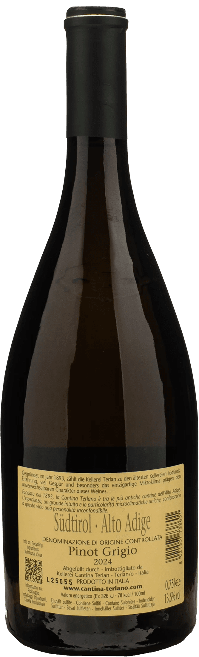 Terlano Pinot Grigio Tradition 2024