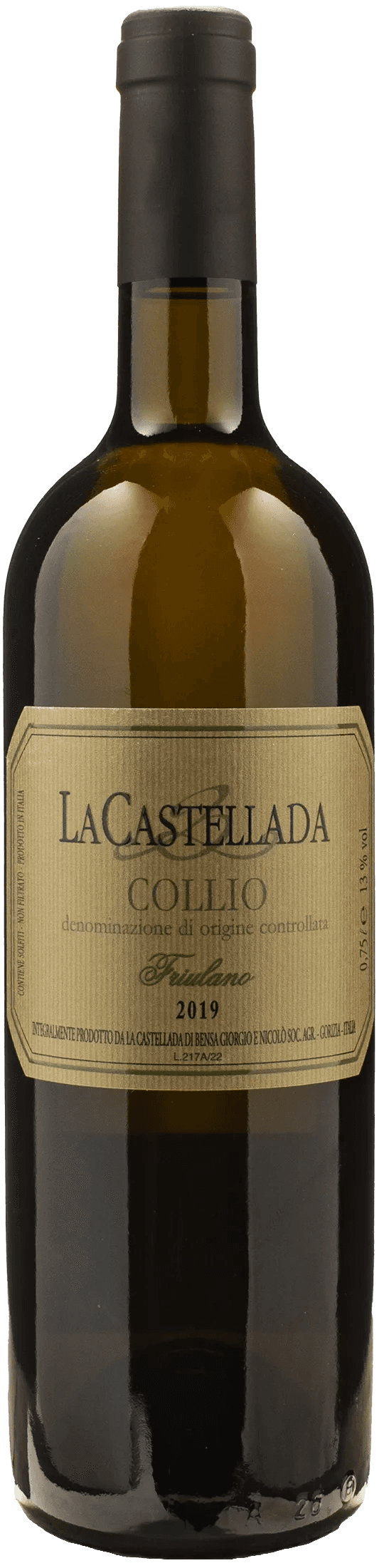 La Castellada Collio Friulano 2019