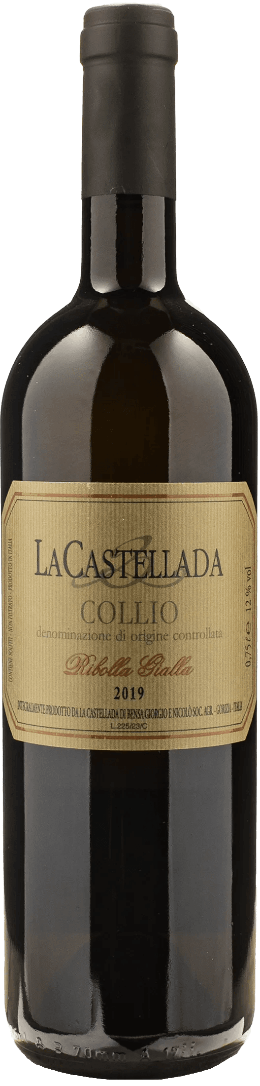 La Castellada Collio Ribolla Gialla 2019