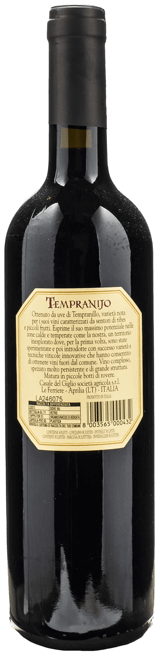 Casale del Giglio Tempranijo 2022