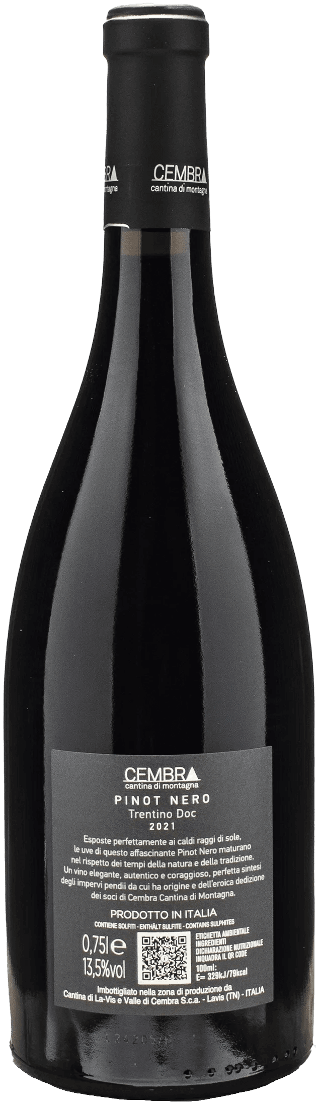 Cembra Trentino Pinot Nero 2021