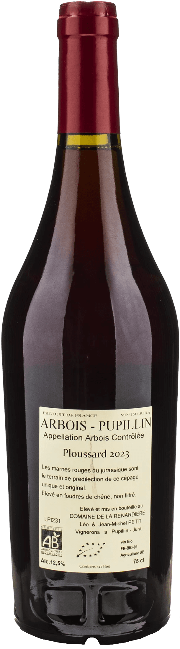Domaine de la Renardiere Ploussard 2023