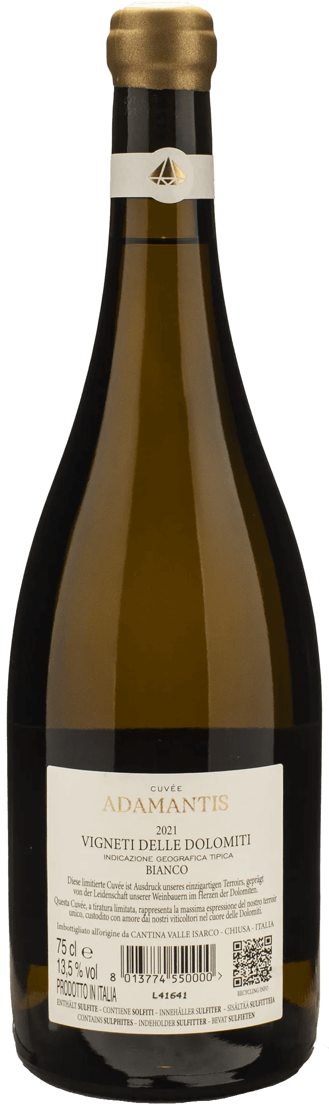 Cantina Valle Isarco Cuvee Adamantis 2021
