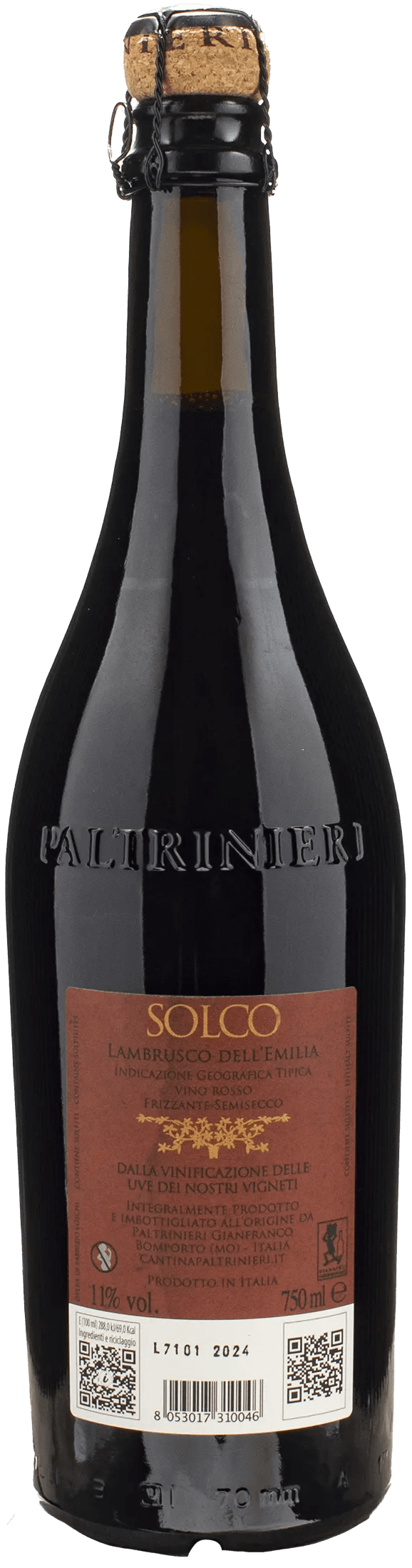 Paltrinieri Lambrusco Solco 2024