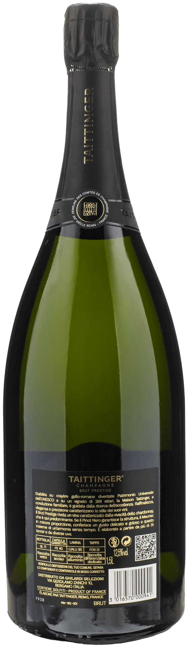 Taittinger Champagne Prestige Brut Magnum