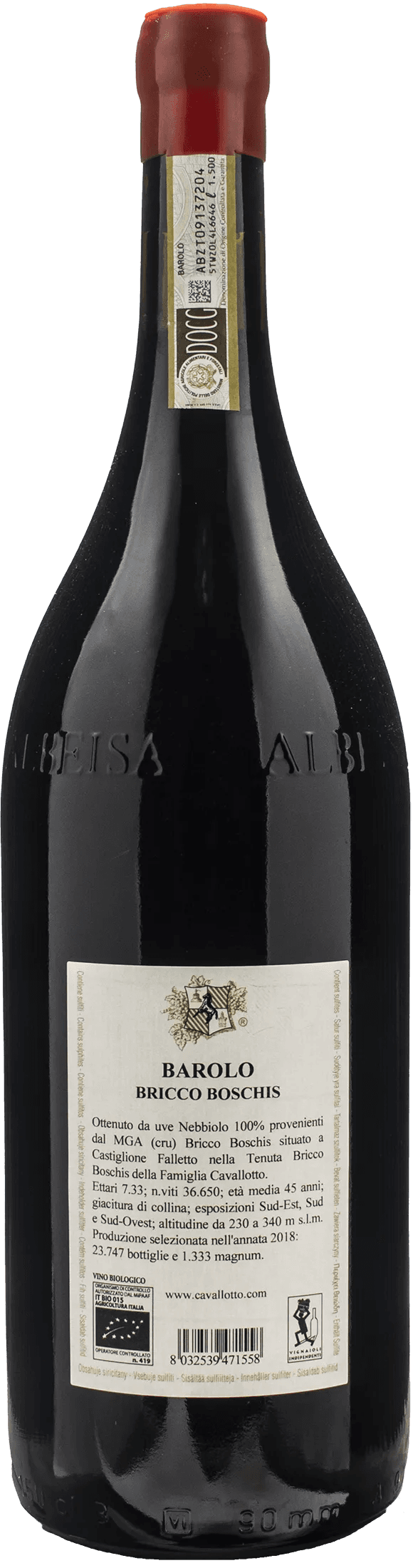 Cavallotto Barolo Bricco Boschis Magnum 2018