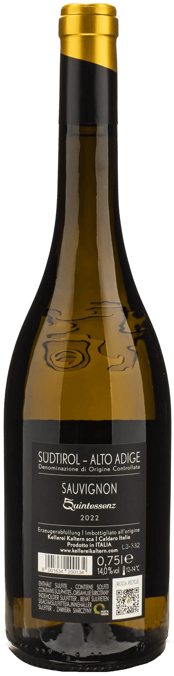 Caldaro Quintessenz Sauvignon 2022